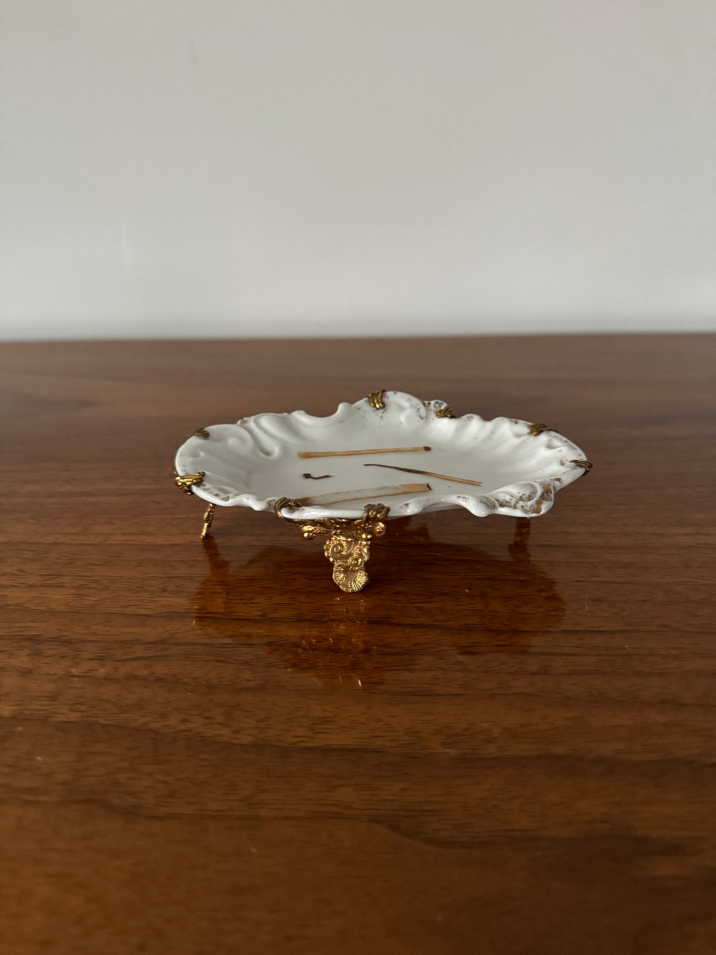 Guerin Limoges France “ Hot Butts” Trompe L’oeil Ashtray