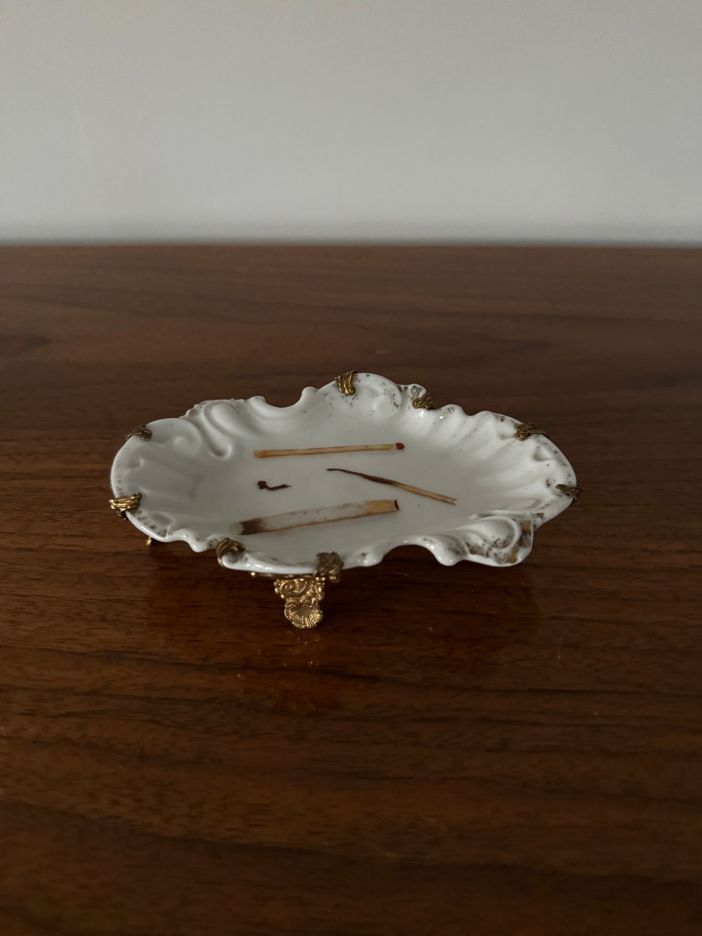 Guerin Limoges France “ Hot Butts” Trompe L’oeil Ashtray