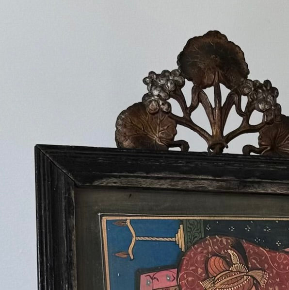 Antique French Art Nouveau easel/stand.