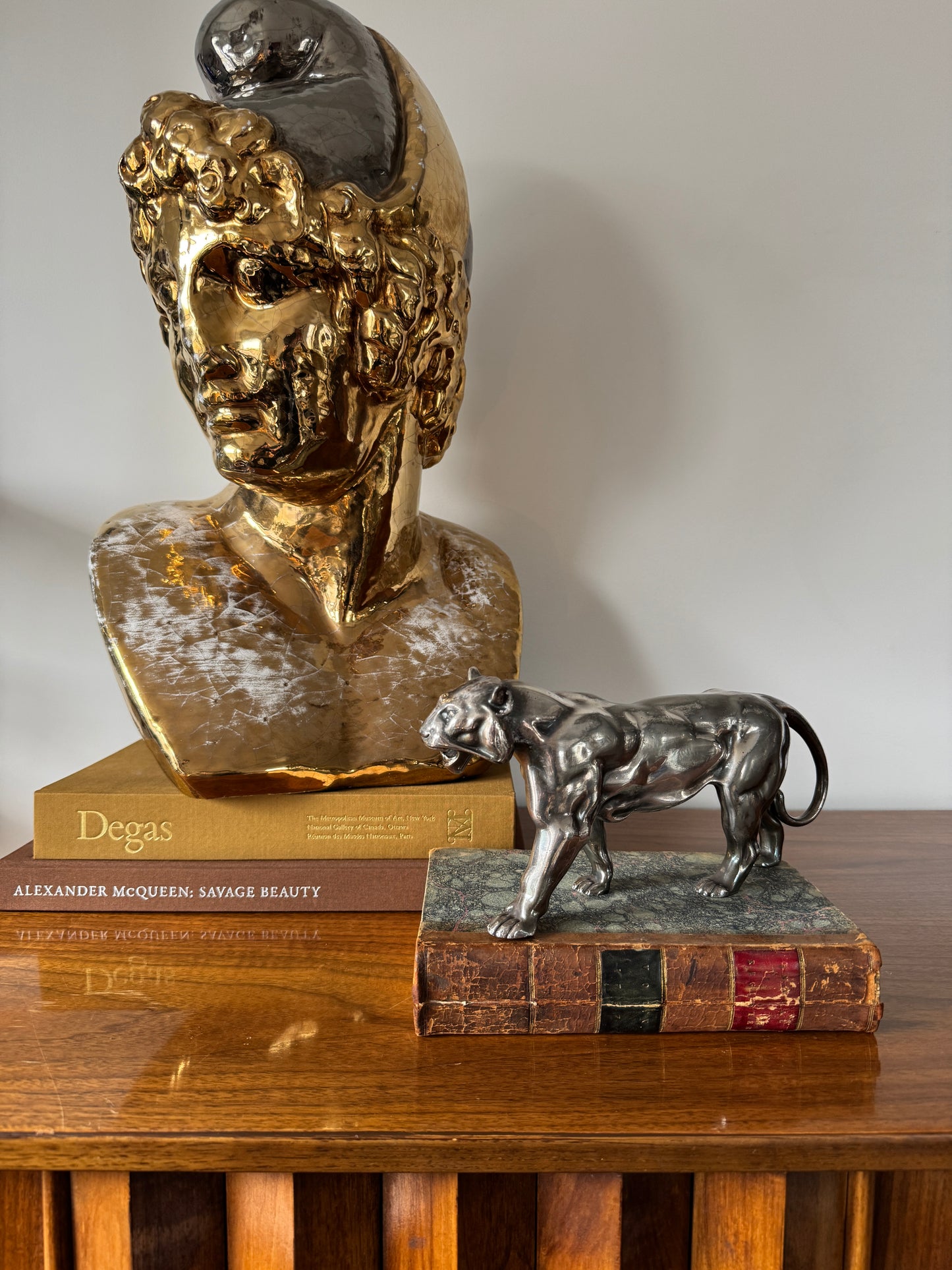 WMF Stalking Lioness Sculpture