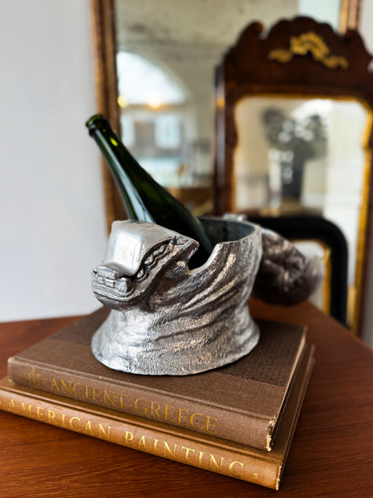 Vintage Arthur Court Walrus Ice Bucket - Champagne / Wine Cooler 1979