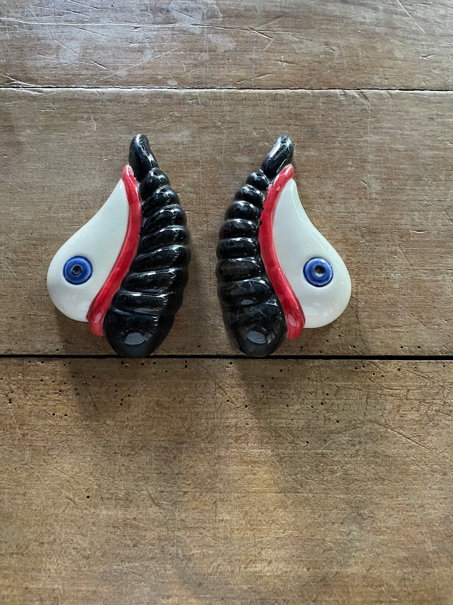 Vintage Ceramic Eye Object Wall Art (1 - sold separately)